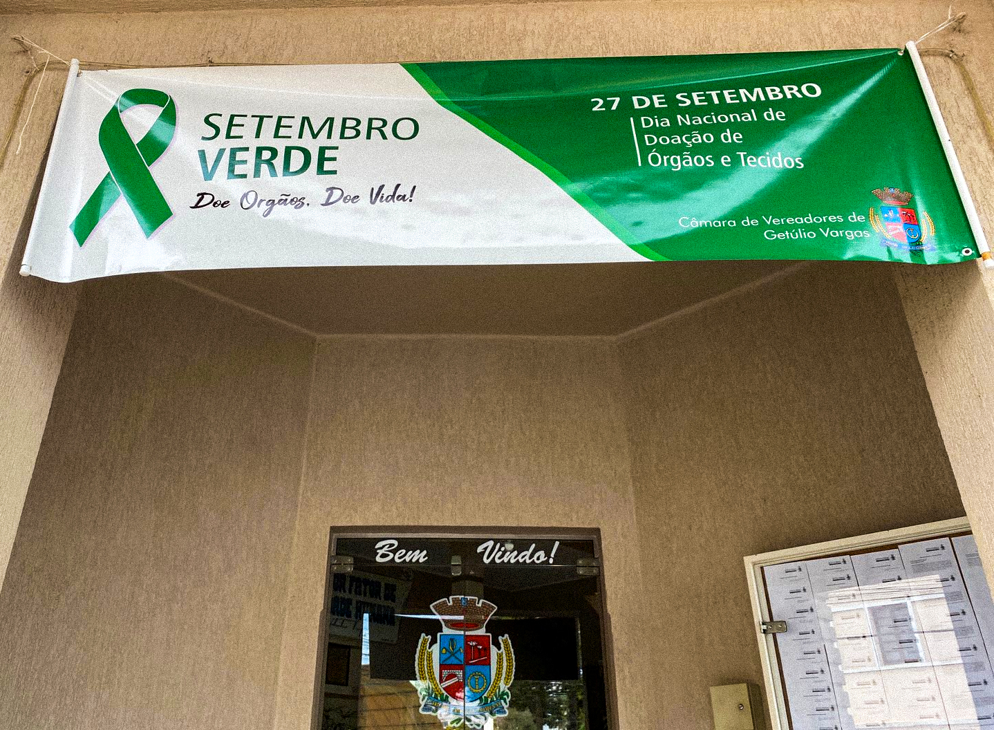 Câmara de Vereadores de Getúlio Vargas adere à campanha Setembro Verde